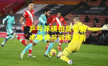 乒乓球横拍反手技术精讲与训练指南